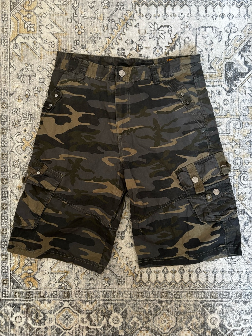 Men's Camo Cargo Shorts